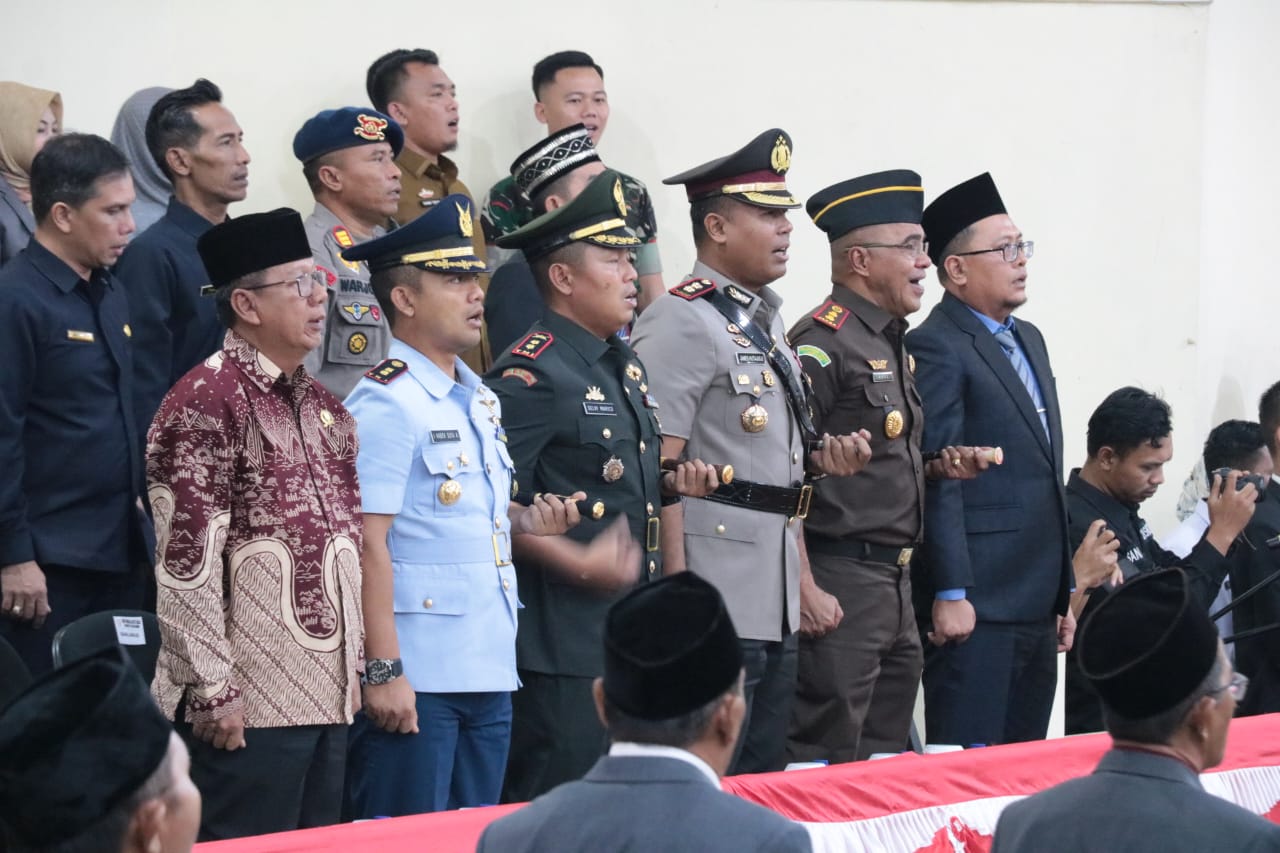Polres Tulang Bawang Kerahkan Ratusan Personel Gabungan Amankan Pelantikan Anggota DPRD Terpilih, AKBP James: Sudah Dilakukan Risk Assessment Terlebih Dahulu