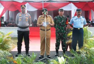 Polres Tulang Bawang Laksanakan Apel Gelar Pasukan, AKBP James: Tanda Dimulainya Operasi Mantap Praja Krakatau 2024