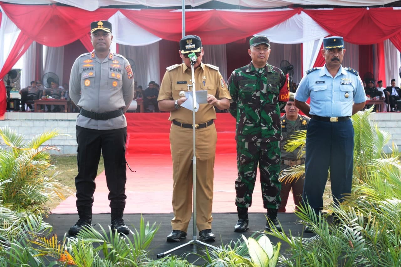 Polres Tulang Bawang Laksanakan Apel Gelar Pasukan, AKBP James: Tanda Dimulainya Operasi Mantap Praja Krakatau 2024