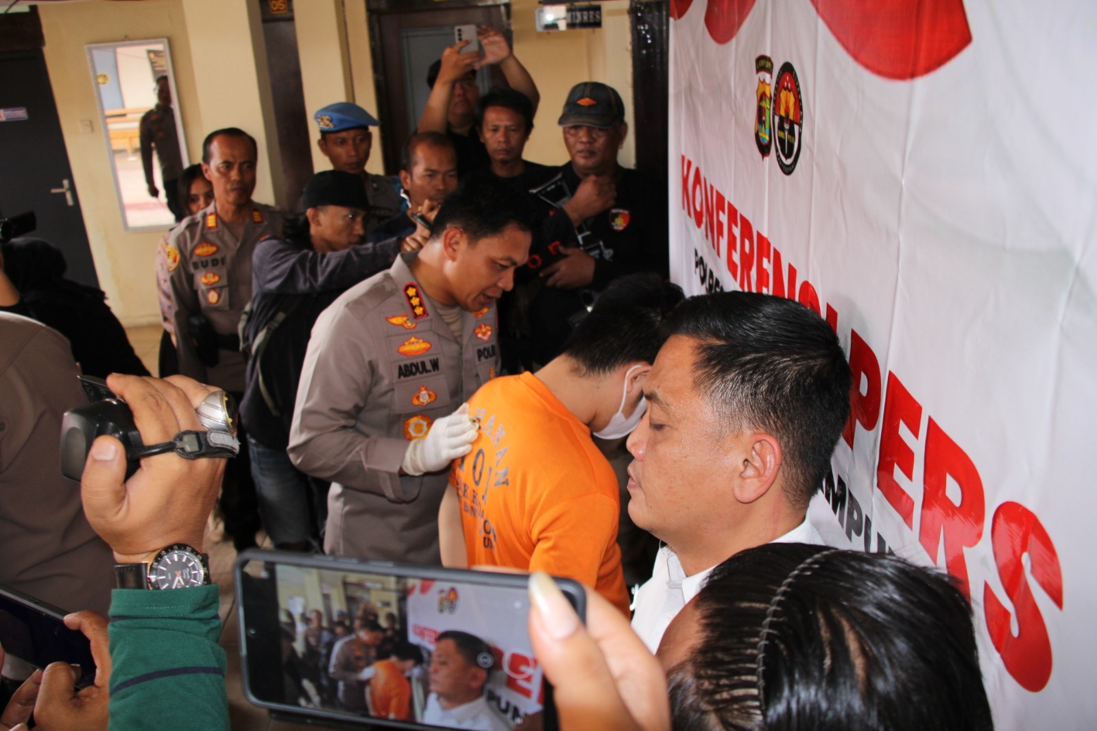 Polresta Bandar Lampung Tangkap Pelaku Pencurian Mobil di Pelataran Parkir Rumah Sakit