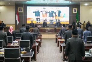 Sekda Muba H Apriyadi Sampaikan KUPA dan PPASP R-APBDP Kabupaten Muba Tahun 2024