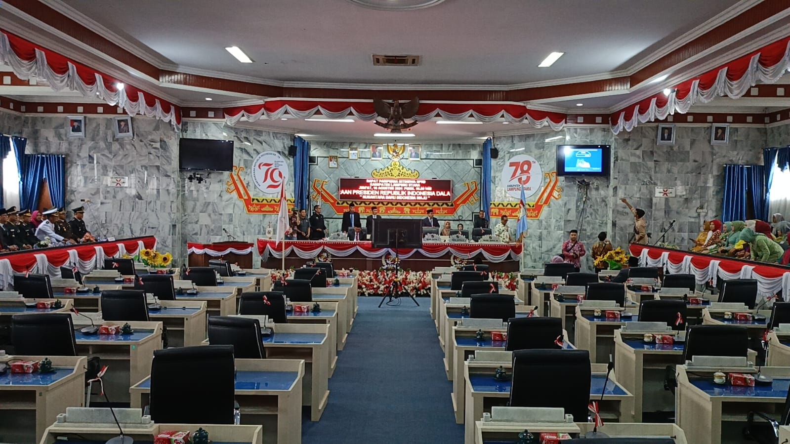 Sidang Paripurna dengar Pidato Presiden RI pada Peringatan HUT RI ke-79