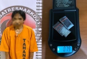 Sudah Dua Kali Jadi Residivis, DPO Kasus Narkoba di Menggala Kota Ditangkap Polres Tulang Bawang