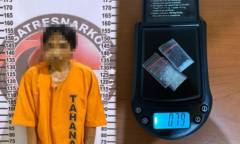 Sudah Dua Kali Jadi Residivis, DPO Kasus Narkoba di Menggala Kota Ditangkap Polres Tulang Bawang