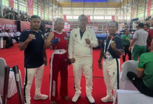 Aswarodi Beri Support kepada Atlet Kickboxing yang Berlaga di Semifinal
