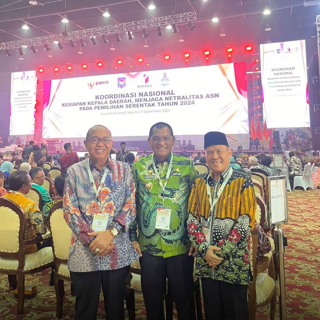 Aswarodi Hadiri Koordinasi Nasional Kesiapan Kepala Daerah Menjaga Netralitas ASN Pada Pilkada 2024