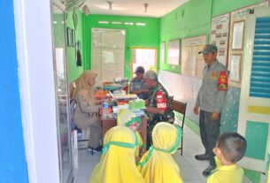 Begini Cara Babinsa Serengan Dalam Menanamkan Motivasi Dan Semangat Belajar Sejak Usia Dini
