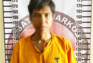 Gasak Narkoba di Bakung Rahayu, Polres Tulang Bawang Tangkap Bandar Sabu Yang Merupakan Residivis