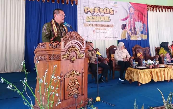Lampura Jadi Lokus Goes to School Kemensos