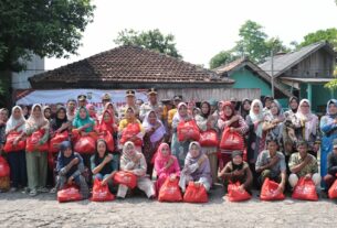 Polres Tulang Bawang Distribusikan 19 Ribu Liter Air Bersih di Dua Lokasi Berbeda