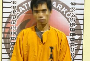 Polres Tulang Bawang Gerebek Rumah Tempat Pesta Sabu Dalam Kegiatan Gasak Narkoba