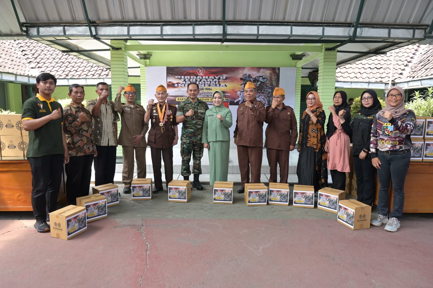 Kodim 0726/Sukoharjo Gelar Bakti Sosial, Donor Darah, Pengobatan Gratis dan Khitanan Massal dalam rangka HUT Ke 79 TNI Tahun 2024