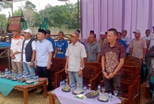 Masyarakat Desa Tulung Singkip Sambut Ardian Dan Sofyan Penuh Kehangatan. Warga Minta PAS Pimpin Lampura Ke Depan.