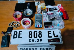 Aniaya dan Rampas HP Penggendara Motor, Dua Resedivis Narkoba di Bandar Lampung Ditangkap