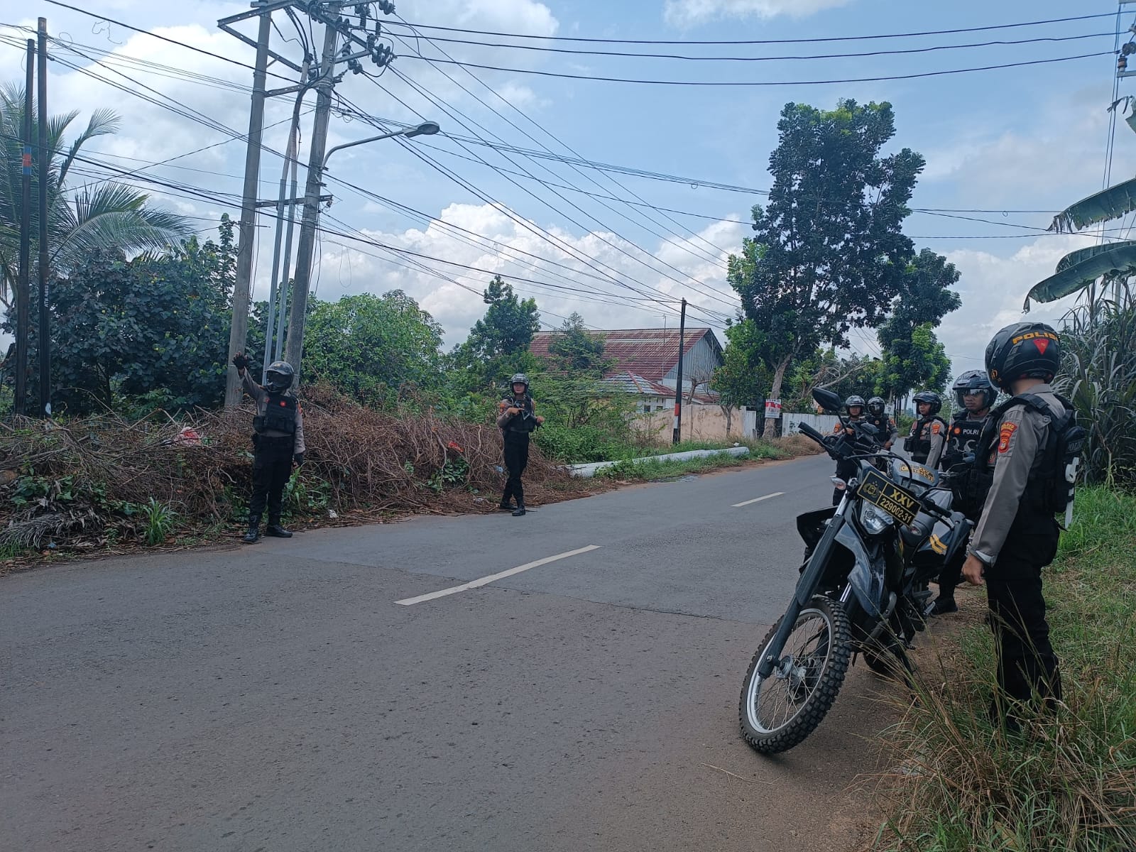 Antisipasi Kejahatan Hipnotis, Sat Samapta Polres Lampung Utara Gencarkan Patroli