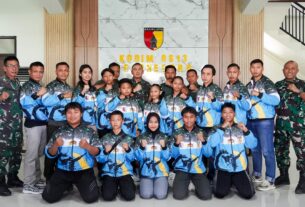 Atlet Karate Kodim Bojonegoro Siap Berlaga di Open Tournamen Piala Panglima TNI