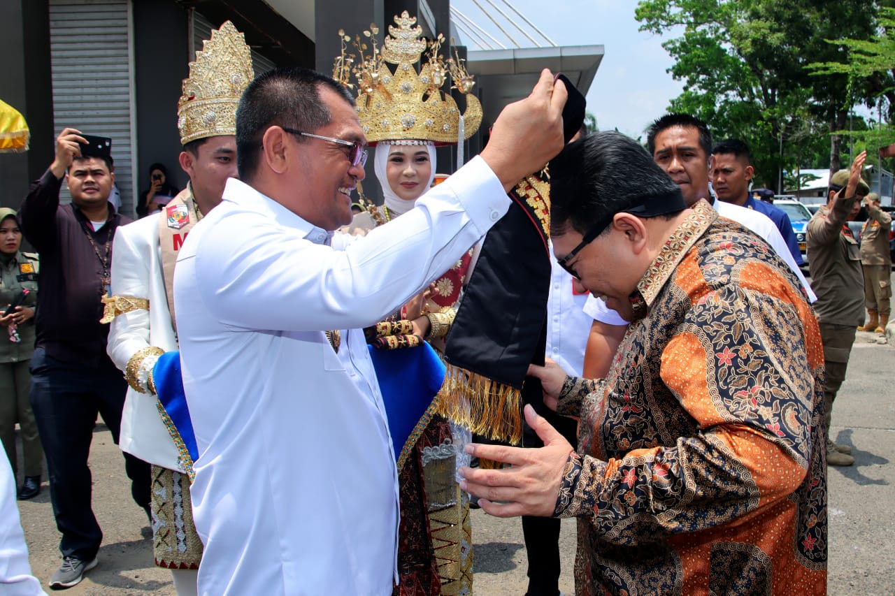 Pj. Bupati Lampung Utara Sambut Kunjungan Ombudsman RI dan Bappenas