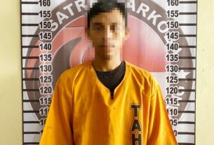 Gasak Narkoba di Banjar Margo, Polres Tulang Bawang Tangkap Bandar Sabu Asal Menggala Timur