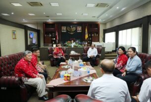 Gubernur Samsudin Terima Kunjungan Lembaga Pengembangan Paduan Suara Gerejawi