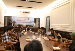 Kejari Lampura ramah tamah dengan PWI