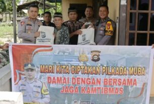 Polres Muba Kunjungi Pondok Pesantren, Guna Wujudkan Pilkada Aman dan Damai