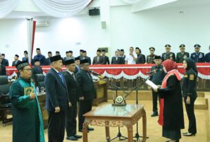 Polres Tulang Bawang Barat turunkan 33 personel amankan pelantikan pimpinan DPRD