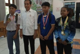 Putri Anggota Kodim 0735/Surakarta Terima Ucapan Selamat Dari Presiden Jokowi, Ternyata Ini Segudang Prestasinya