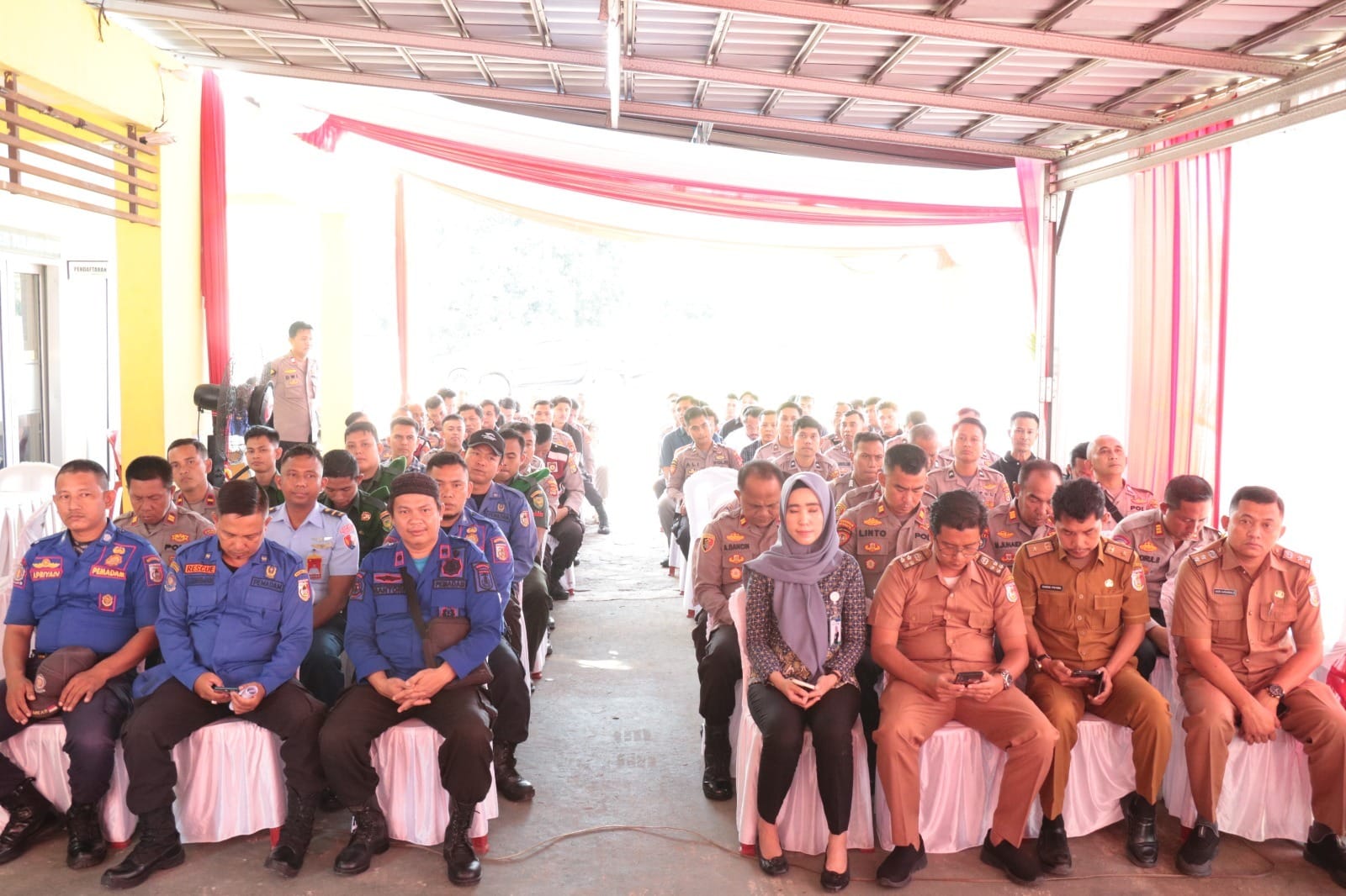 Sambut Hari Jadi Humas Polri Ke-73, Polres Tulang Bawang Gelar Donor Darah Serentak