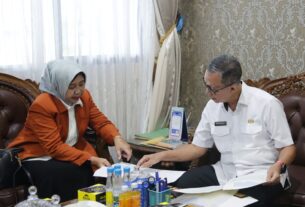 Sekdaprov Fahrizal Terima Kunjungan Kerja Rektor Unila Lusmeilia Afriani dan Jajaran, Bahas Progres Hibah Lahan 150 Hektare di Kota Baru