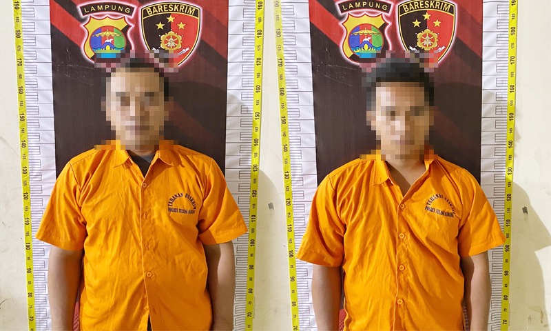Tekab 308 Polres Tulang Bawang Tangkap Dua Pelaku Curas, AKP Indik: Semuanya Warga Terbanggi Besar