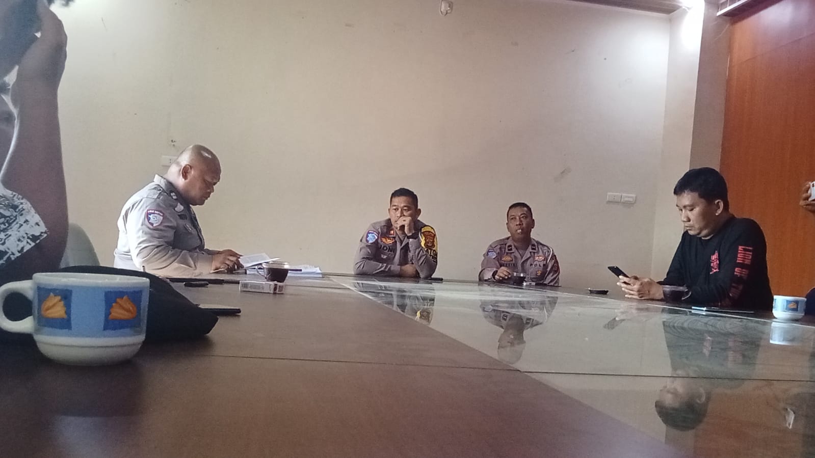 Terkait Korban Laka Lantas MD Jadi Tersangka, Polres Lampura Akan Gelar Perkara Lanjutan.