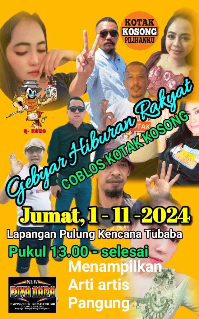 Kita Rakyat Bersatu Kotak Kosong Menang