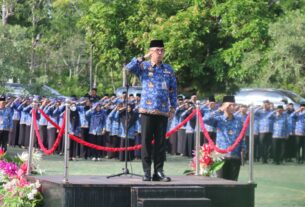 Pemkab Way Kanan Gelar Upacara Peringatan Sumpah Pemuda Ke-96 Tahun 2024
