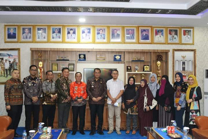 Audensi bersama Asosiasi Pelaku UMKM Lampura dalam Rangka Festival UMKM 2024