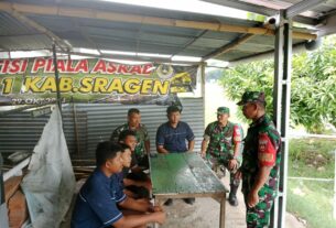 Babinsa dan Tokoh Daerah Bersinergi Menjaga Pilkada Aman dan Damai