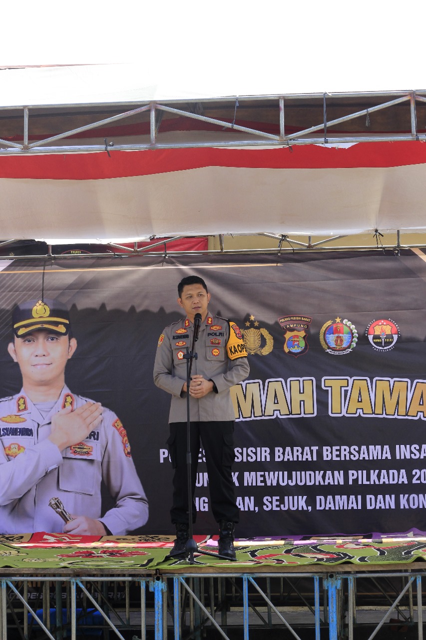 Ramah Tamah Polres Pesisir Barat Bersama Insan Pers: Wujudkan Pilkada 2024 yang Sejuk