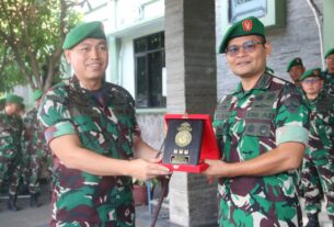 Dandim 0410/KBL Berharap Letkol Inf Hendry Ginting Sukses di Tempat Baru