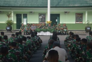 Dandim Boyolali Minta Anggota Jaga Kesehatan Dan Bertugas Dengan Baik