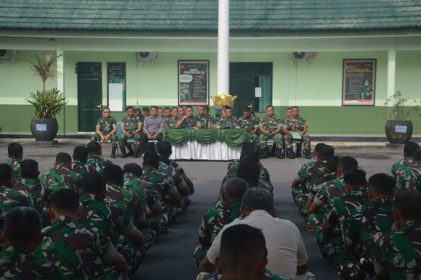 Dandim Boyolali Minta Anggota Jaga Kesehatan Dan Bertugas Dengan Baik