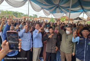 Hari Terakhir Kampanye, Ali Rahman - Ayu Asalasiyah Yakinkan Warga Way Kanan Pilih 02