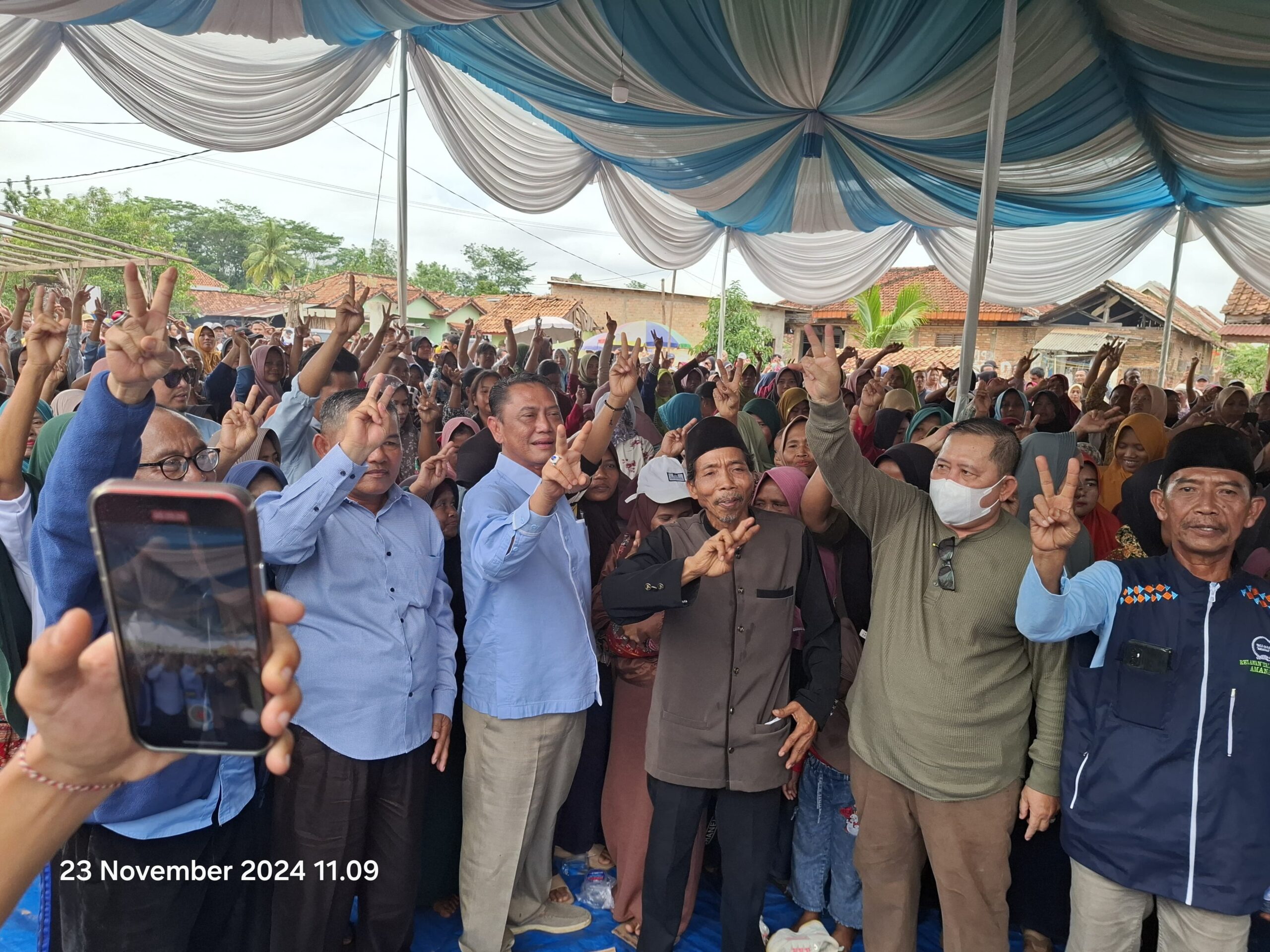 Hari Terakhir Kampanye, Ali Rahman - Ayu Asalasiyah Yakinkan Warga Way Kanan Pilih 02