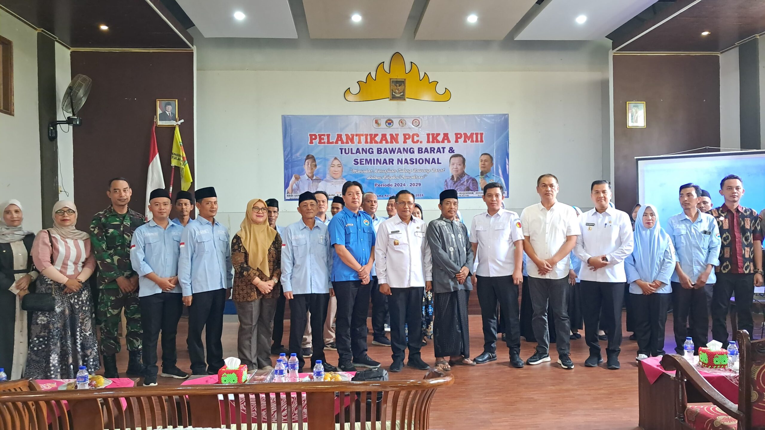 IKA PMII Tubaba Dilantik: Siap Kolaborasi untuk Kemajuan Demokrasi dan Pembangunan Daerah