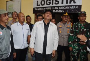 Jelang Pilkada 2024, Pj Bupati Lampung Utara Bersama Forkopimda Gelar Patroli Skala Besar