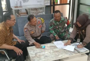Komsos Babinsa Kelurahan Nusukan Menyasar Lurah Dan Staf Kelurahan, Ternyata Ini Tujuannya