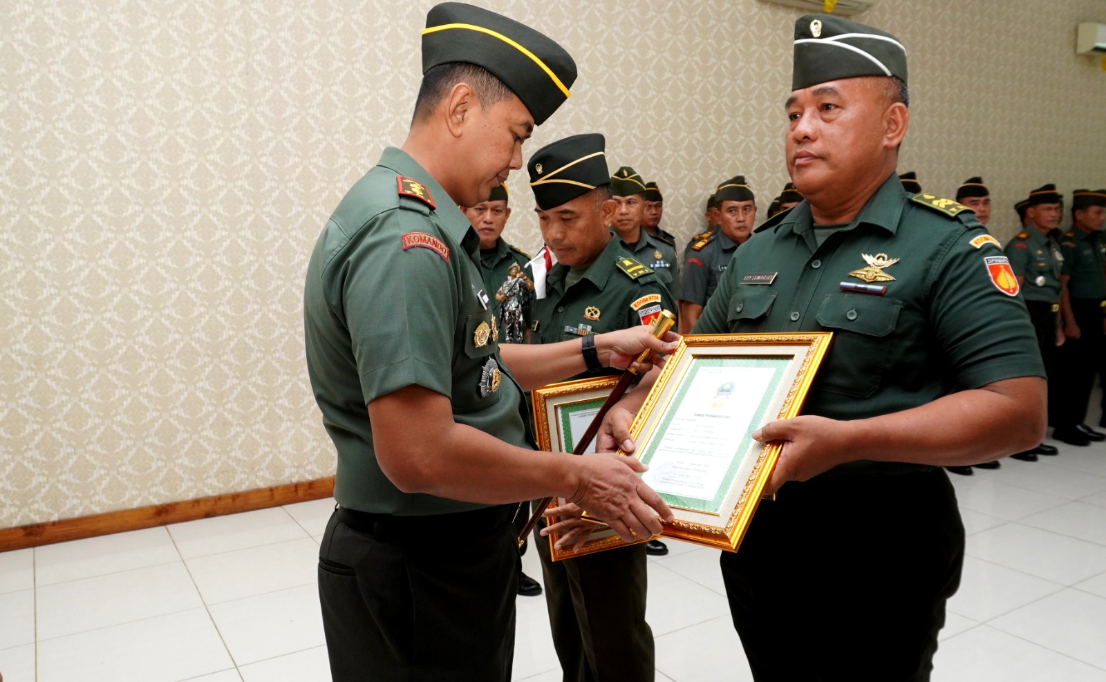 Masa Purna Tugas Bukan Berarti Berakhirnya Pengabdian Prajurit TNI