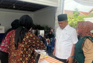 PJ Bupati Lampura Gunakan Hak Pilihnya di Pilkada 2024