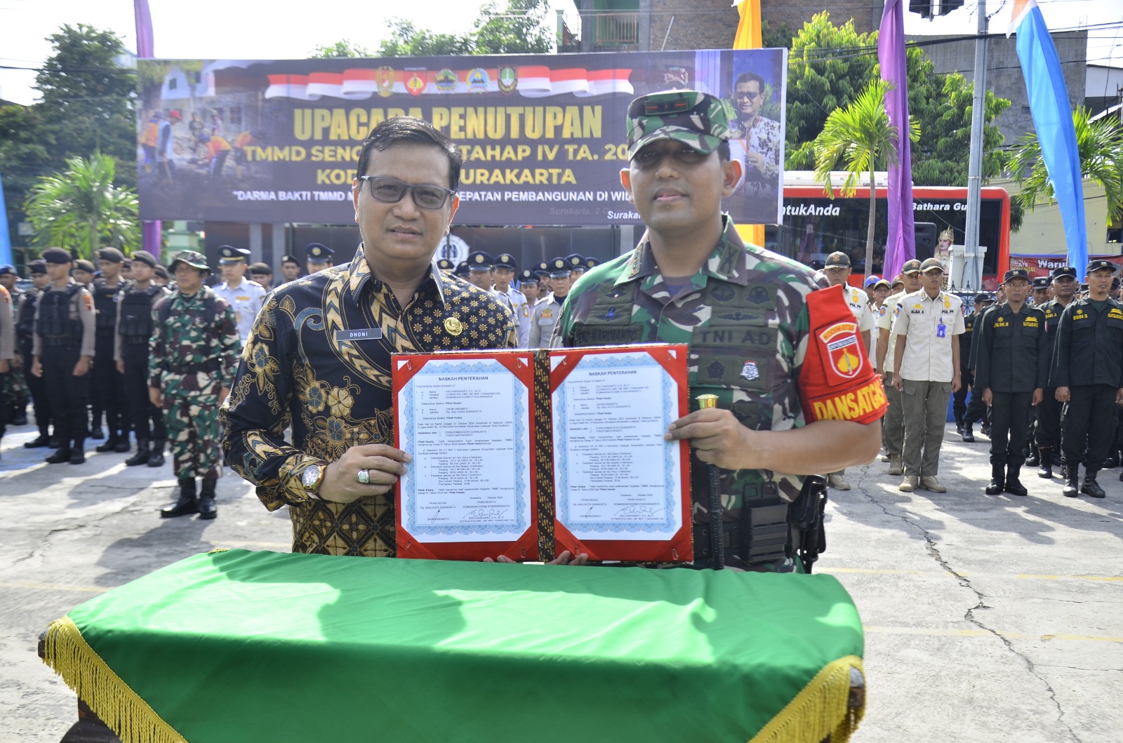TMMD Sengkuyung Tahap IV TA.2024, Langkah Nyata Kodim 0735/Surakarta Wujudkan Percepatan Pembangunan di Wilayah