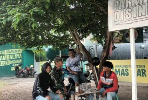 Ada Maksud Apa Babinsa Karangasem Sambangi Warung Penyetan Mas Har..?? Ternyata...
