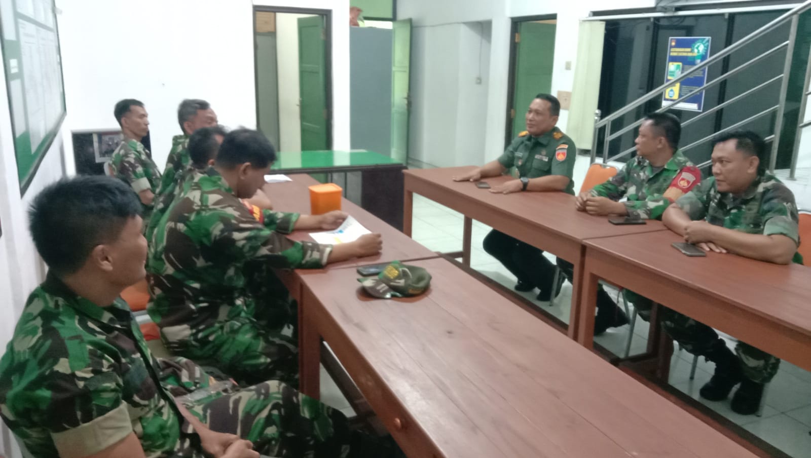 Jaga Faktor Kesehatan & Kekeluargaan, Inilah Arahan Danramil 03/Serengan Dalam Apel Pagi