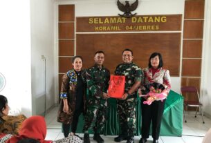 Koramil 04/Jebres Laksanakan Acara Tradisi Lepas Sambut Pejabat Danramil 04/Jebres